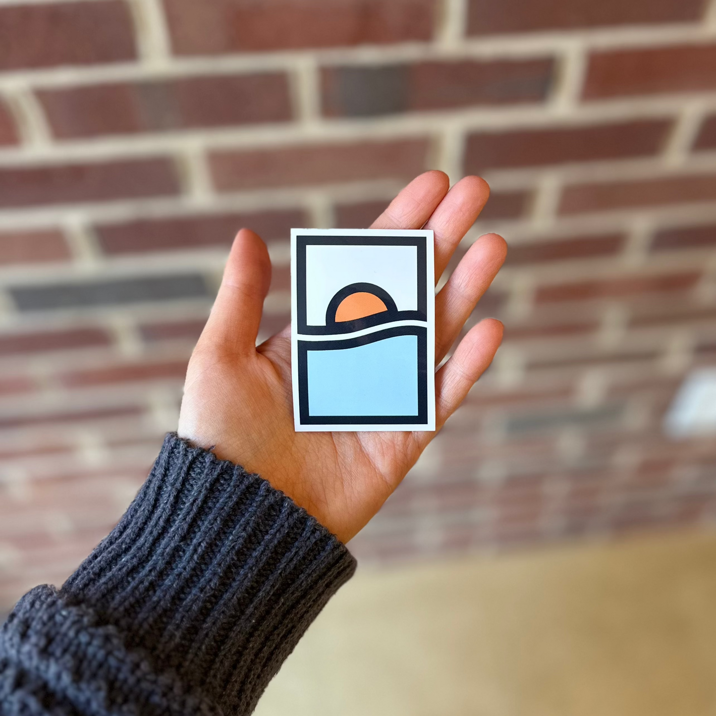 Sunwave Plumbing Logo Sticker