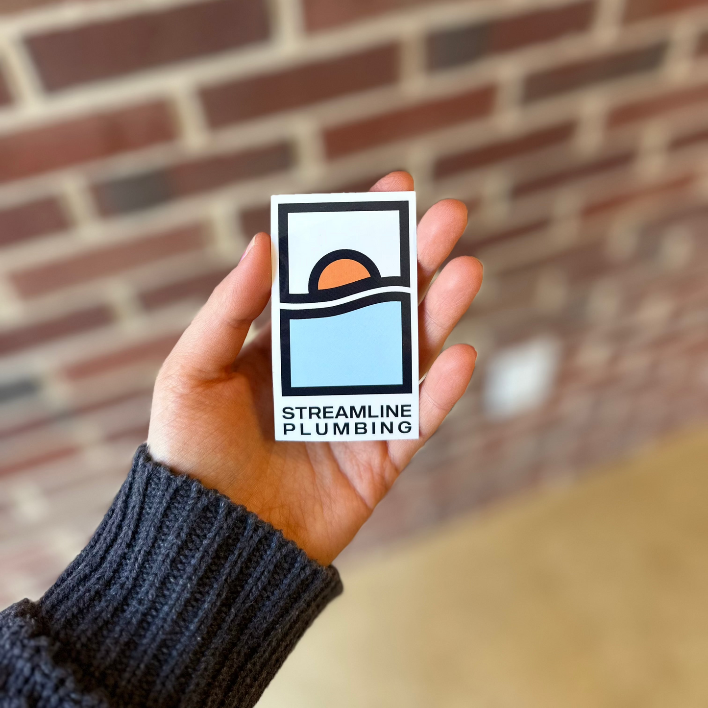 Streamline Plumbing Sticker